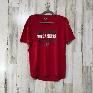 Tampa Bay Buccaneers NFL Women’s Short Sleeve Tee Cutout